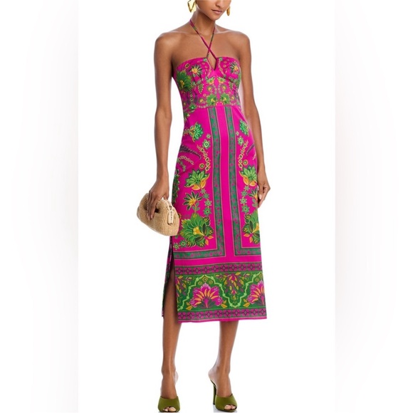 Farm Rio Ana Tapestry Midi Dress - Picture 8 of 16